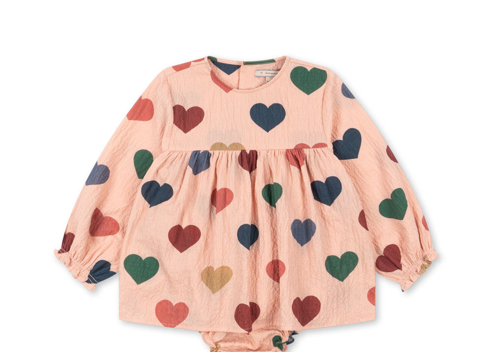 Konges Sløjd A/S Einteiler und Overalls - Gewebt coeur rose coloré