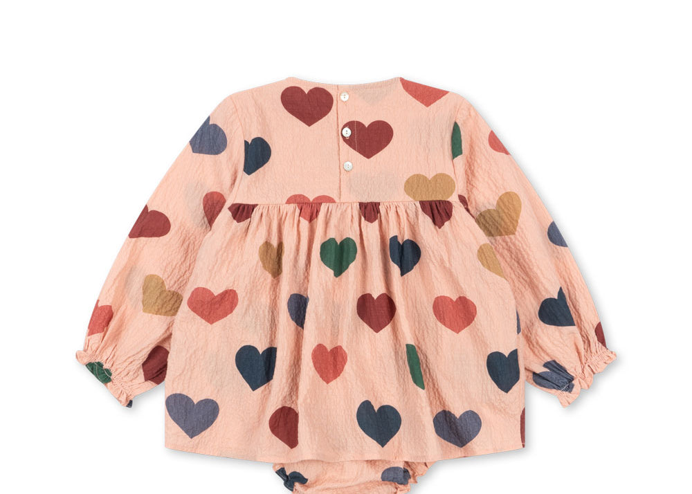 Konges Sløjd A/S Einteiler und Overalls - Gewebt coeur rose coloré