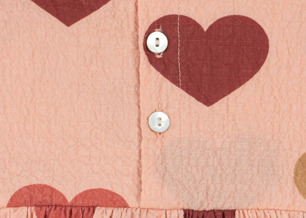 Konges Sløjd A/S Einteiler und Overalls - Gewebt coeur rose coloré