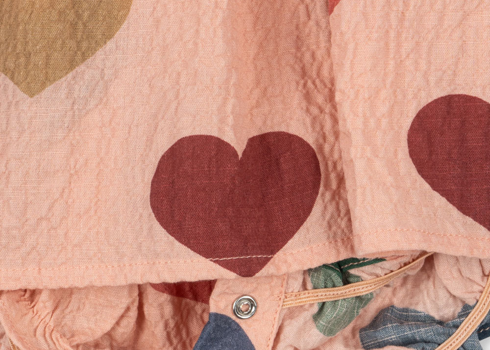Konges Sløjd A/S Einteiler und Overalls - Gewebt coeur rose coloré