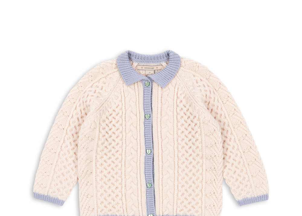 Konges Sløjd A/S Strickblusen off white