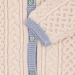 Konges Sløjd A/S Strickblusen off white