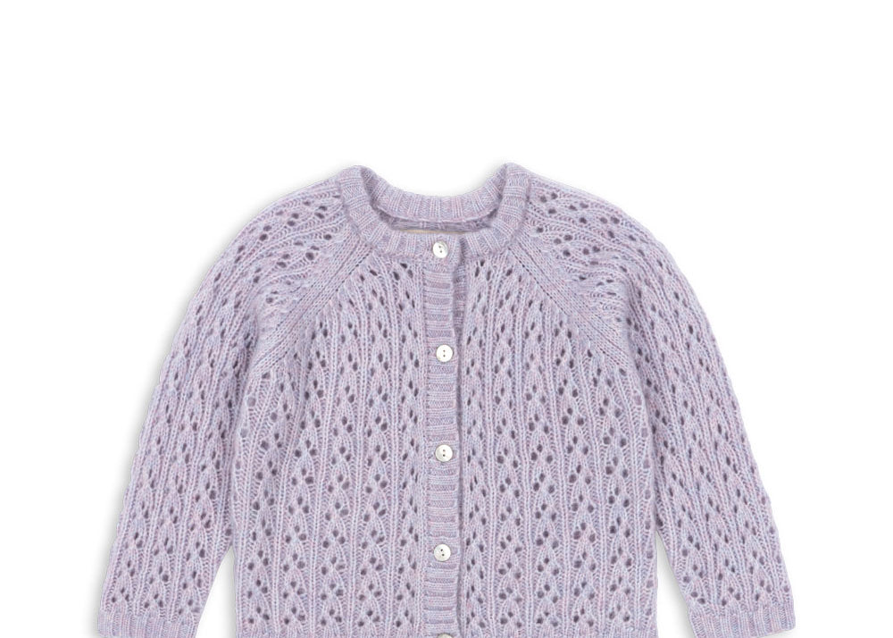 Konges Sløjd A/S Strickblusen lavender mist
