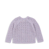 Konges Sløjd A/S Strickblusen lavender mist