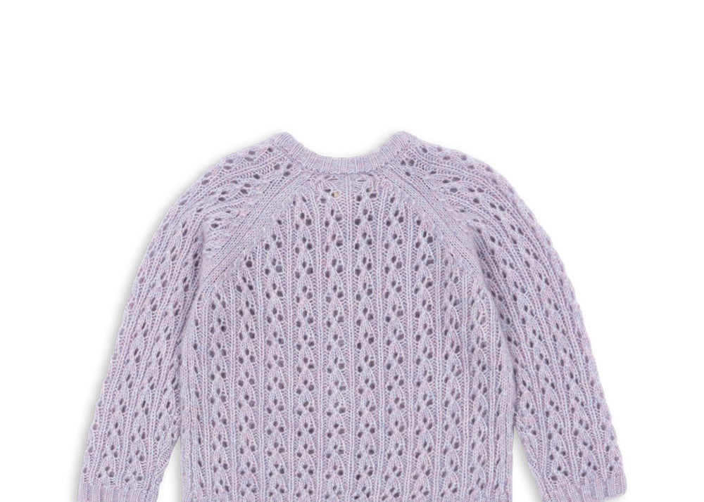 Konges Sløjd A/S Strickblusen lavender mist