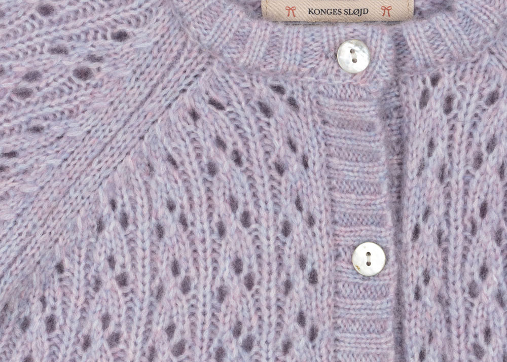 Konges Sløjd A/S Strickblusen lavender mist