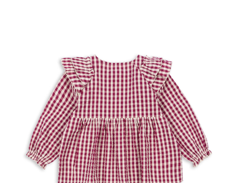 Konges Sløjd A/S WOVEN SHIRTS sangria/butter check