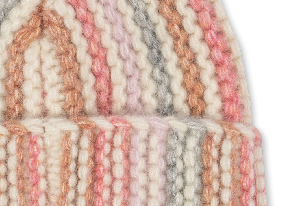 Konges Sløjd A/S Mütze rose stripe