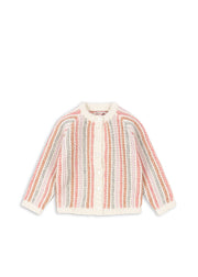Konges Sløjd A/S Strickblusen rose stripe
