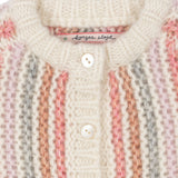 Konges Sløjd A/S Strickblusen rose stripe