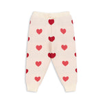 Konges Sløjd A/S Hosen - Strick coeur coloré duo pink