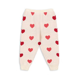 Konges Sløjd A/S Hosen - Strick coeur coloré duo pink
