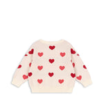 Konges Sløjd A/S Blusen - Strick coeur coloré duo pink
