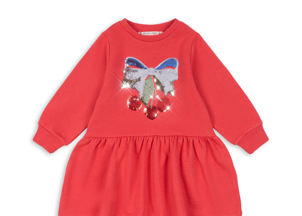 Konges Sløjd A/S Kleider - Jersey winterberry