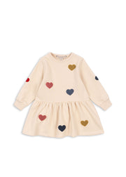 Konges Sløjd A/S Kleider - Jersey multi heart