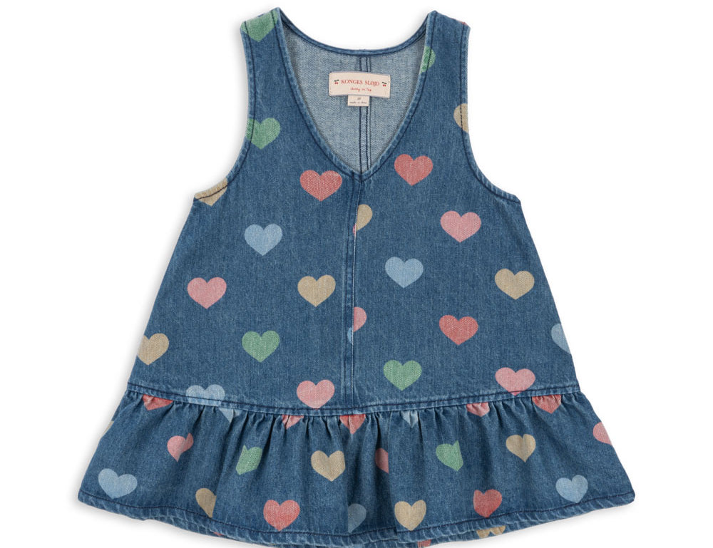 Konges Sløjd A/S WOVEN DRESSES bon coeur coloré