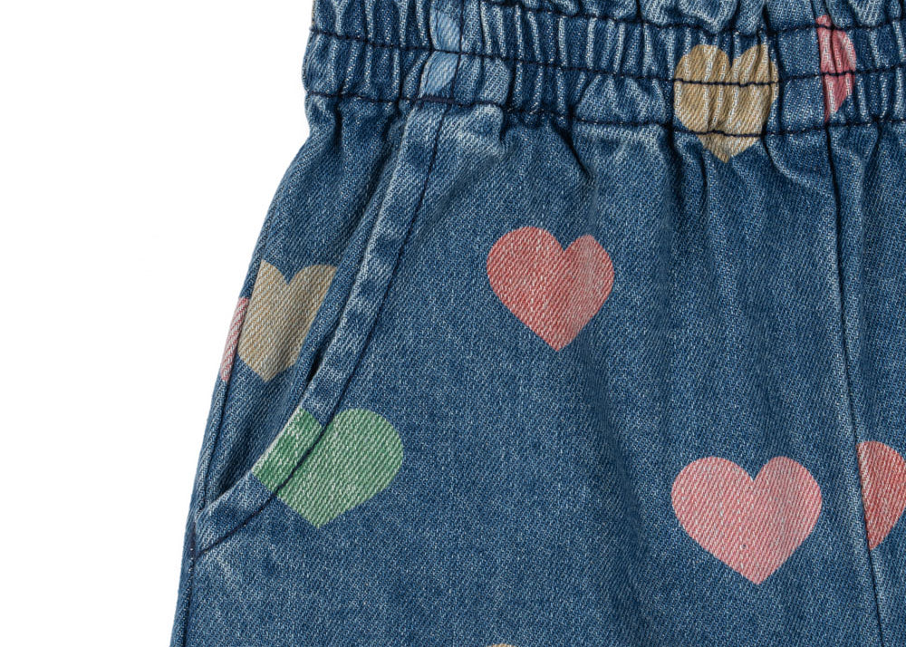 Konges Sløjd A/S Hosen - Gewebt bon coeur coloré