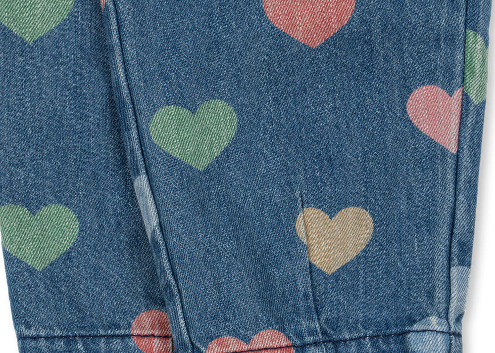 Konges Sløjd A/S Hosen - Gewebt bon coeur coloré