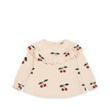 Konges Sløjd A/S Blusen - Jersey ma grande cerise glitter