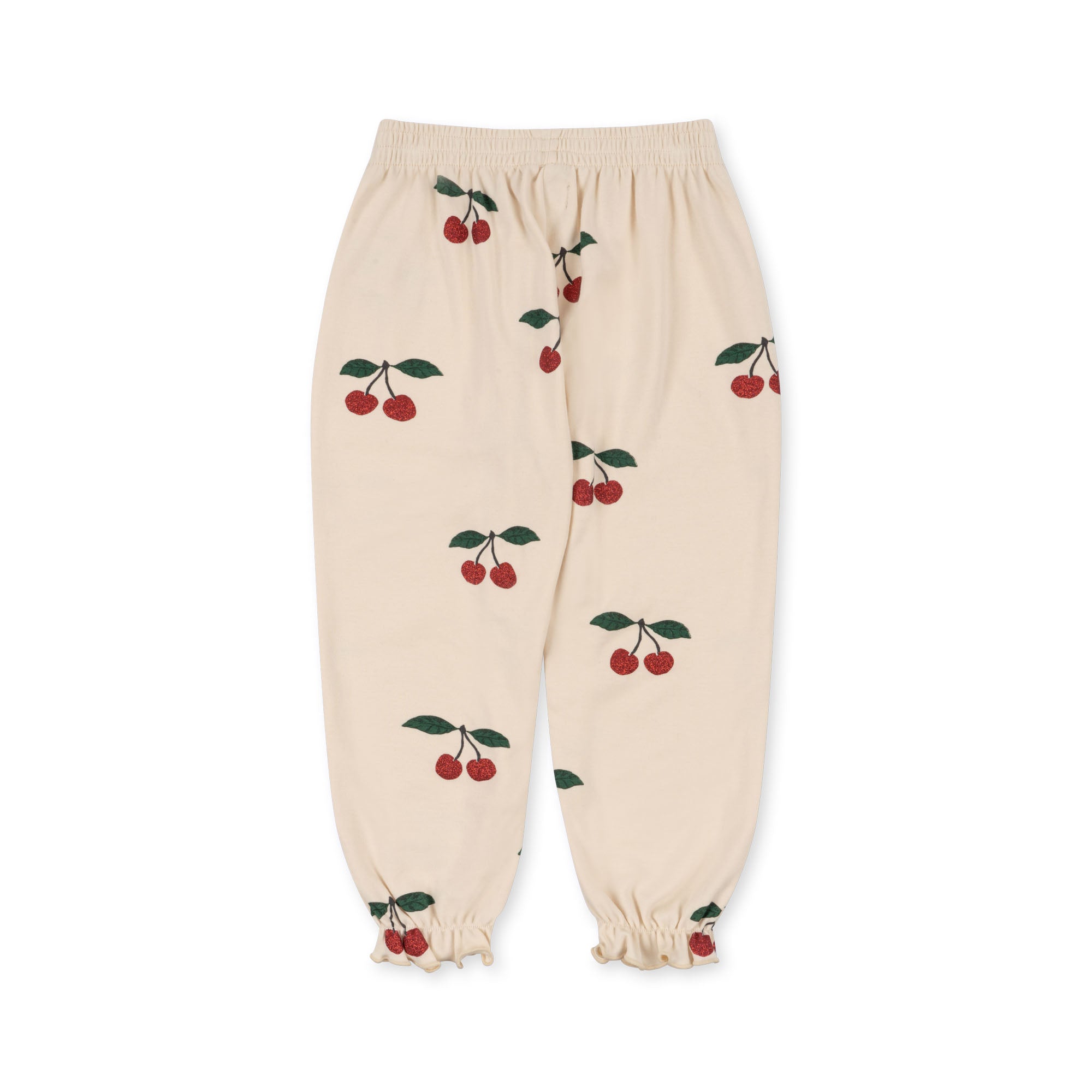 Konges Sløjd A/S Hosen - Jersey ma grande cerise glitter