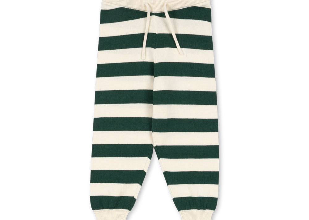 Konges Sløjd A/S Hosen - Strick pine grove stripe