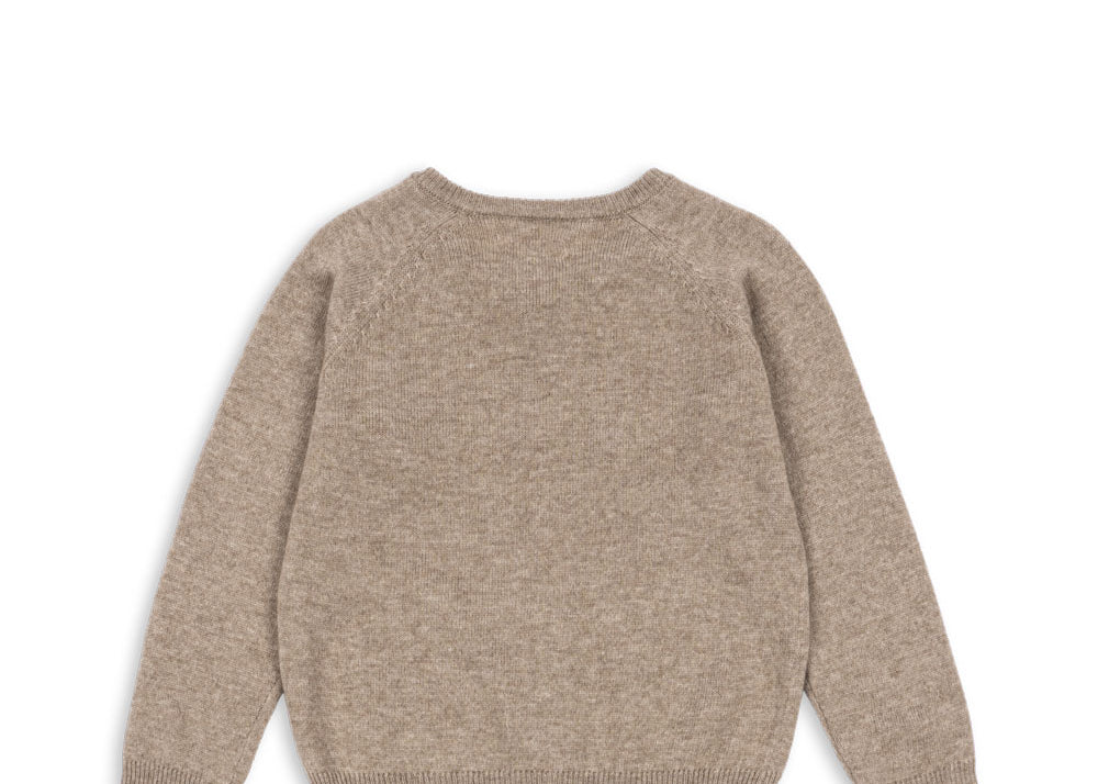 Konges Sløjd A/S Strickblusen light brown