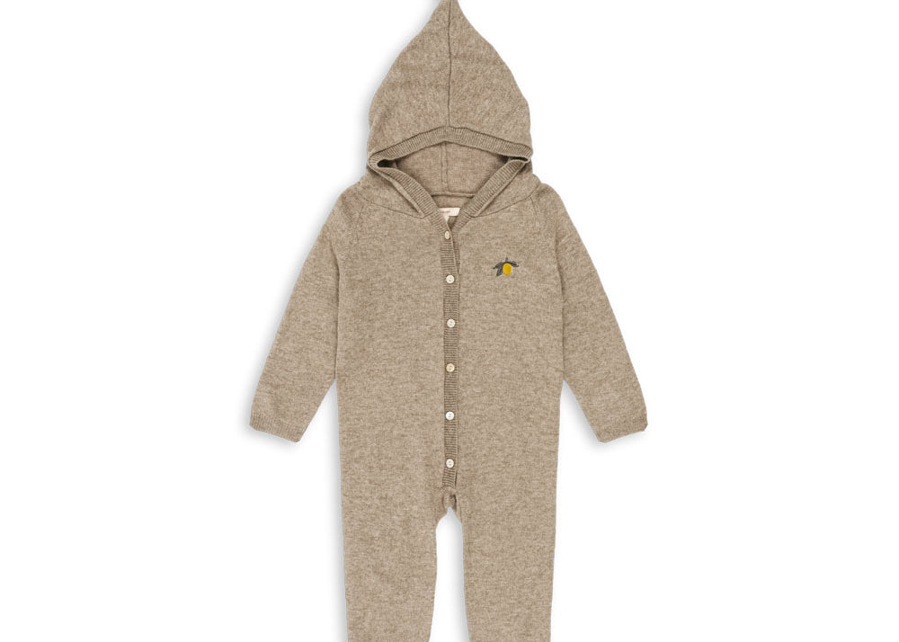 Konges Sløjd A/S Einteiler und Jumpsuits - Strick light brown