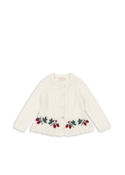 Konges Sløjd A/S Strickblusen bright white