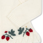 Konges Sløjd A/S Strickblusen bright white