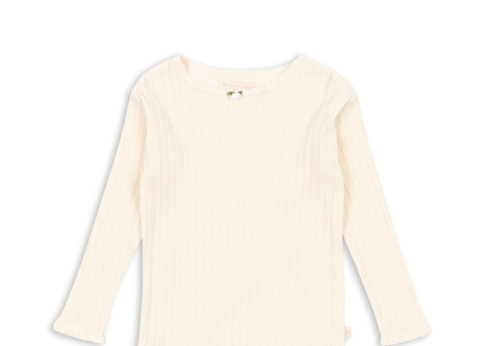 Konges Sløjd A/S Blusen - Jersey antique white