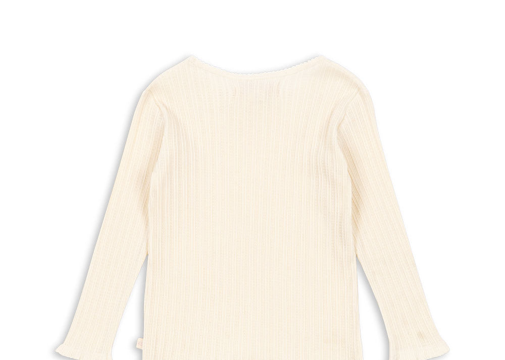 Konges Sløjd A/S Blusen - Jersey antique white