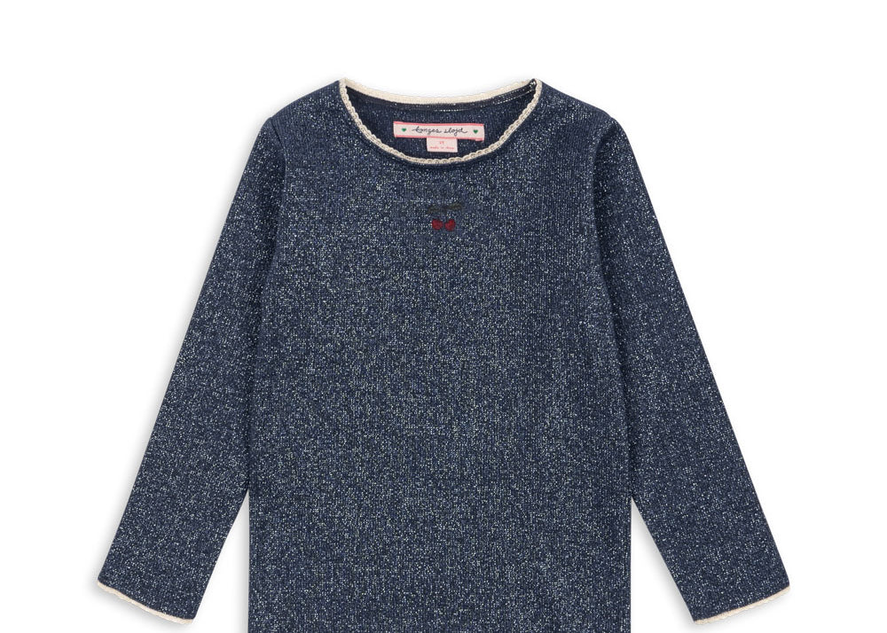 Konges Sløjd A/S Blusen - Jersey mood indigo