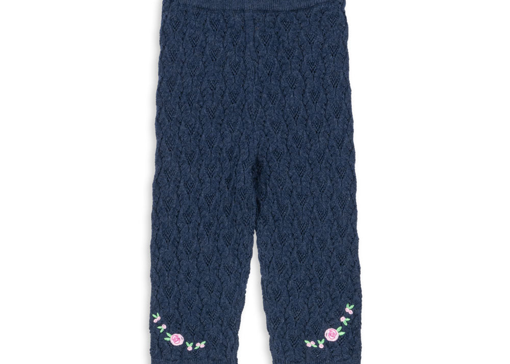 Konges Sløjd A/S Hosen - Strick ensign blue