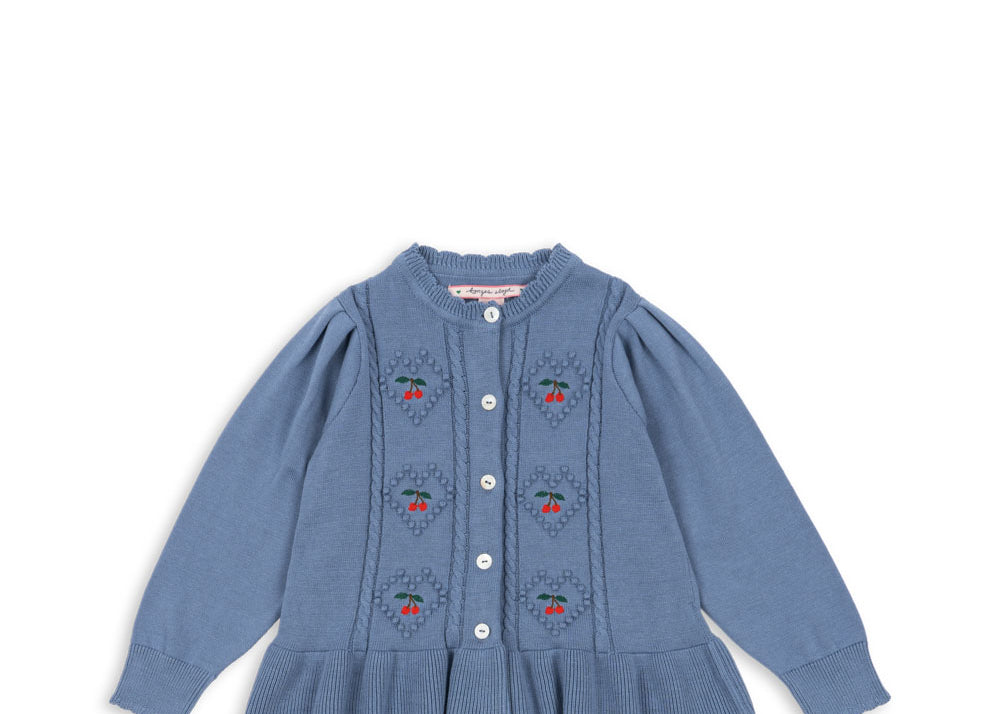 Konges Sløjd A/S Strickblusen country blue