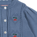 Konges Sløjd A/S Strickblusen country blue