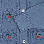 Konges Sløjd A/S Strickblusen country blue