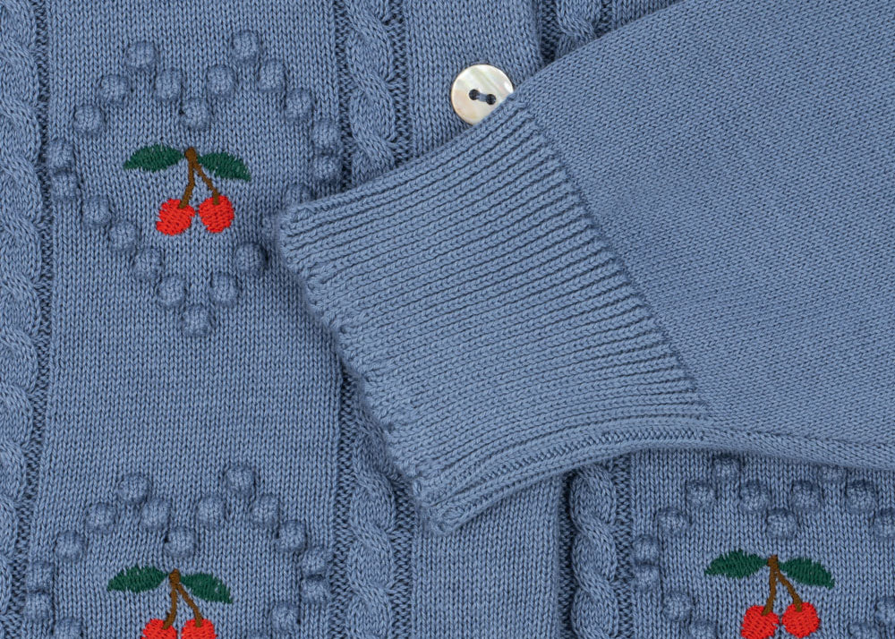 Konges Sløjd A/S Strickblusen country blue