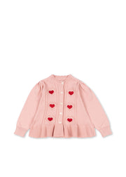 Konges Sløjd A/S Strickblusen silver pink