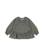 Konges Sløjd A/S Blusen - Gewebt laurel blue check