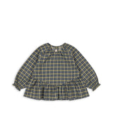 Konges Sløjd A/S Blusen - Gewebt laurel blue check