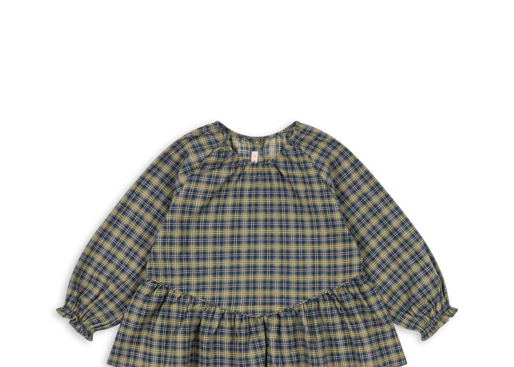 Konges Sløjd A/S Blusen - Gewebt laurel blue check