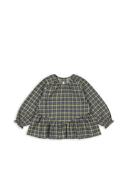 Konges Sløjd A/S Blusen - Gewebt laurel blue check