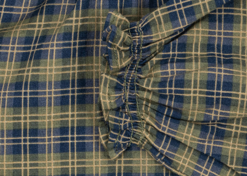 Konges Sløjd A/S Blusen - Gewebt laurel blue check