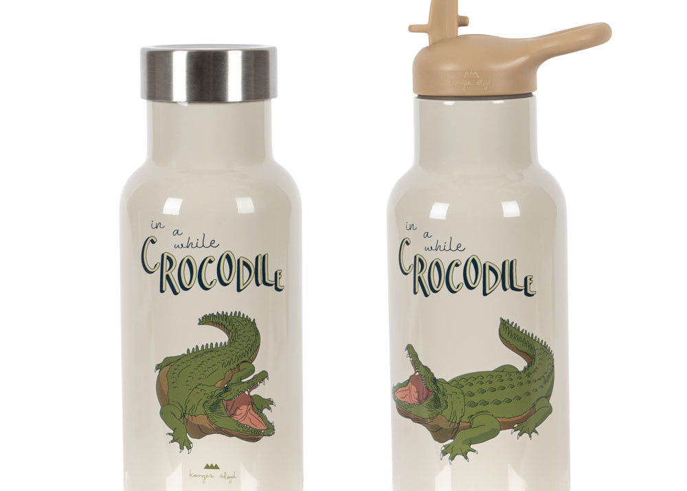 Konges Sløjd A/S Trinkflaschen crocodile
