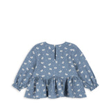 Konges Sløjd A/S Blusen - Gewebt boucle blue