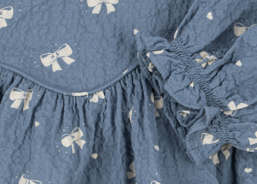 Konges Sløjd A/S Blusen - Gewebt boucle blue