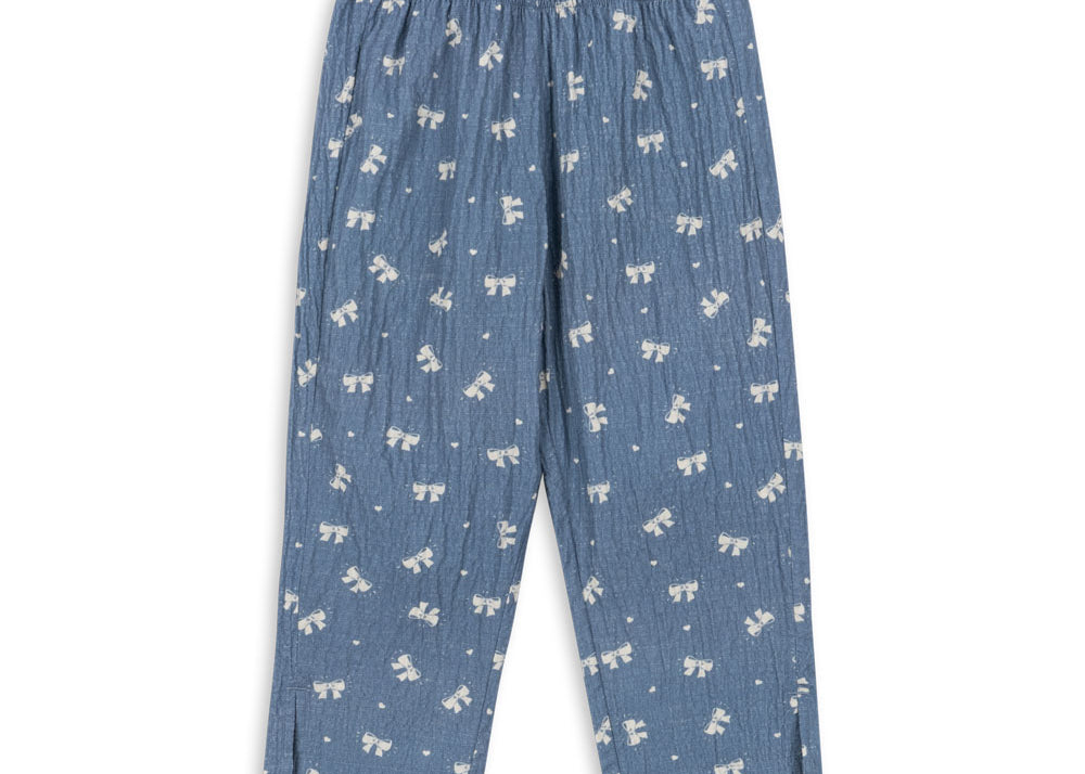 Konges Sløjd A/S Hosen - Gewebt boucle blue