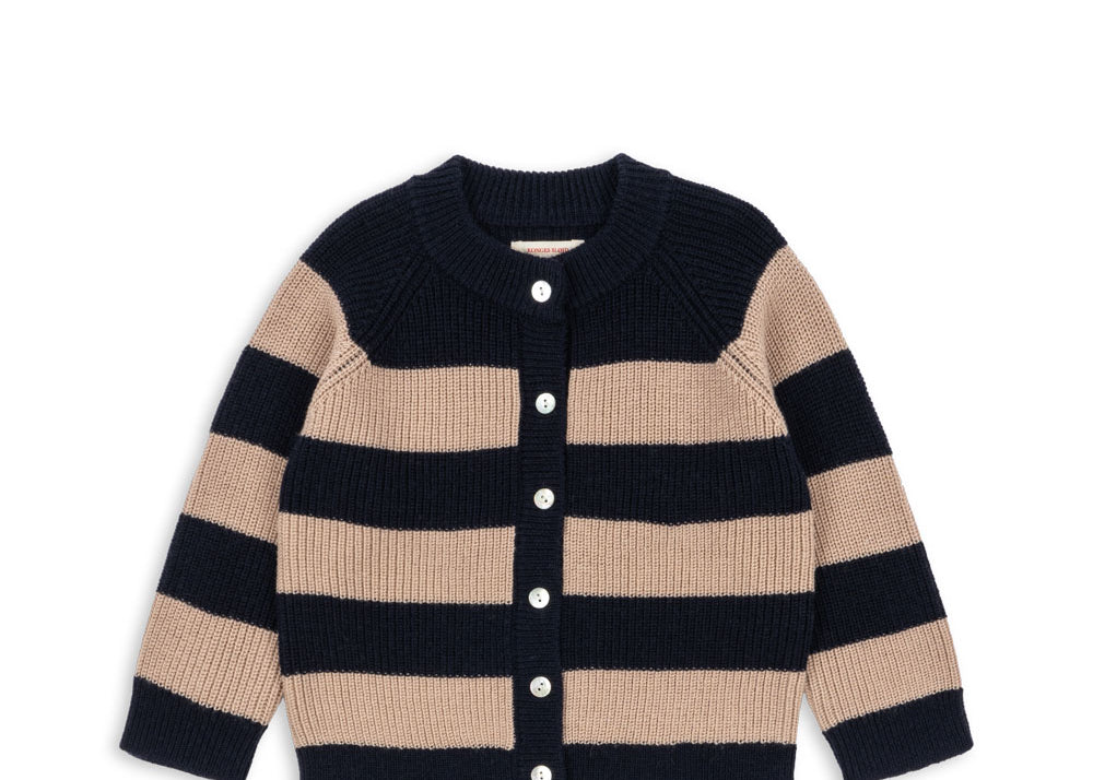 Konges Sløjd A/S Strickblusen blue stripe