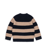 Konges Sløjd A/S Strickblusen blue stripe