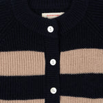 Konges Sløjd A/S Strickblusen blue stripe